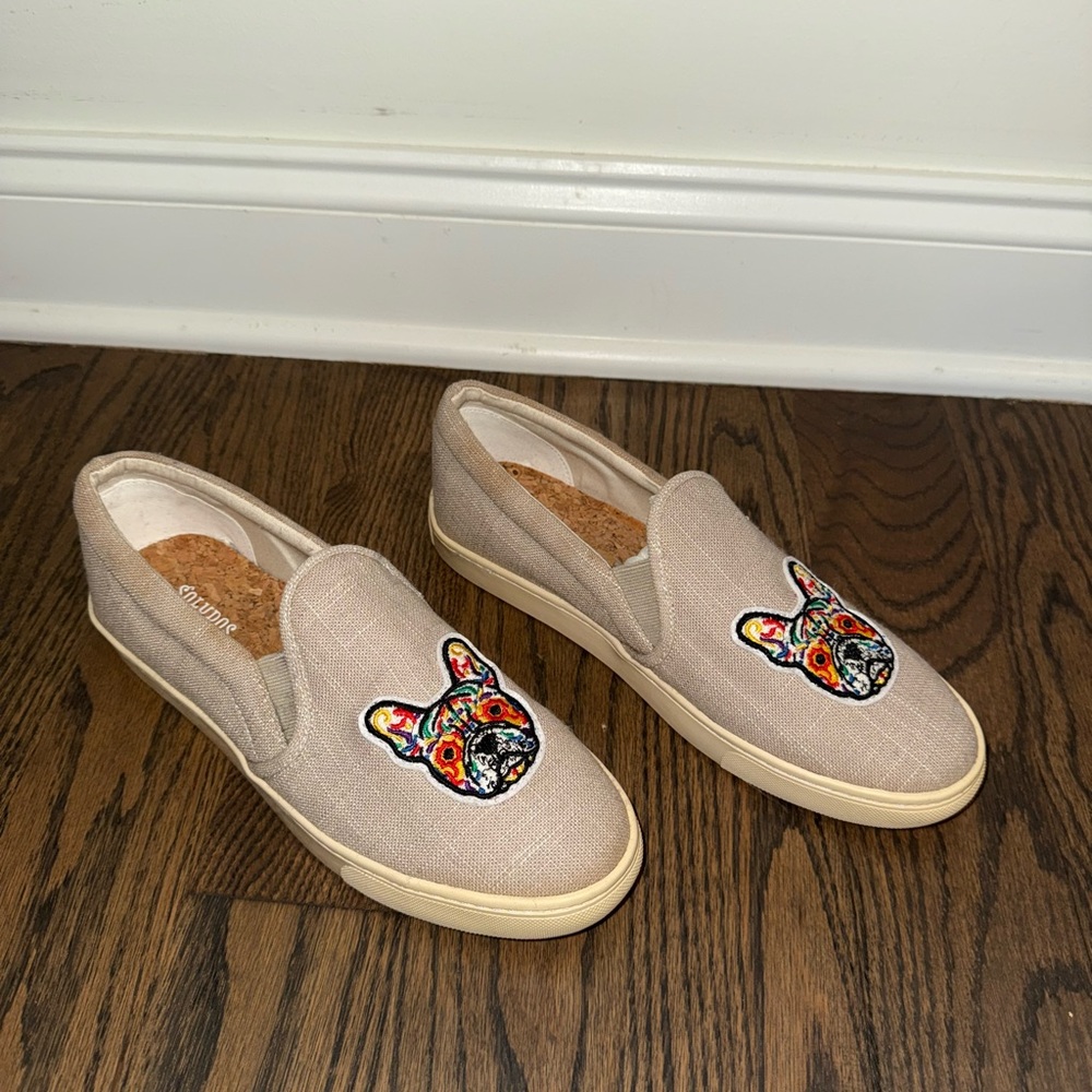 Soludos Embroidered Slip-On Shoes
